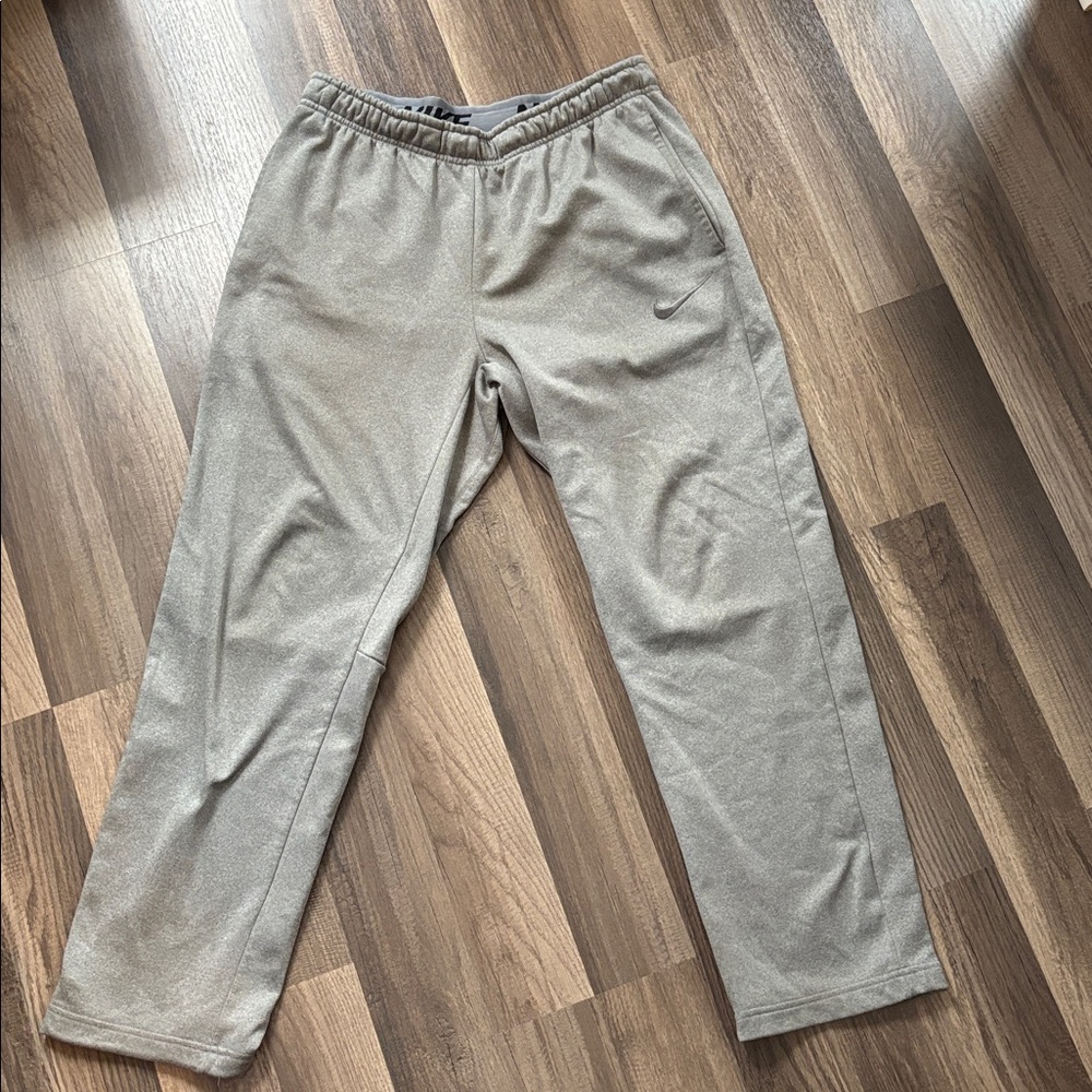 Nike Grey Track Pants with Grey Logo